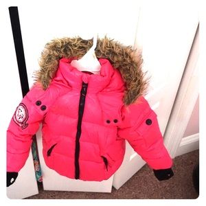 Toddler Faux Fur Puffer Coat